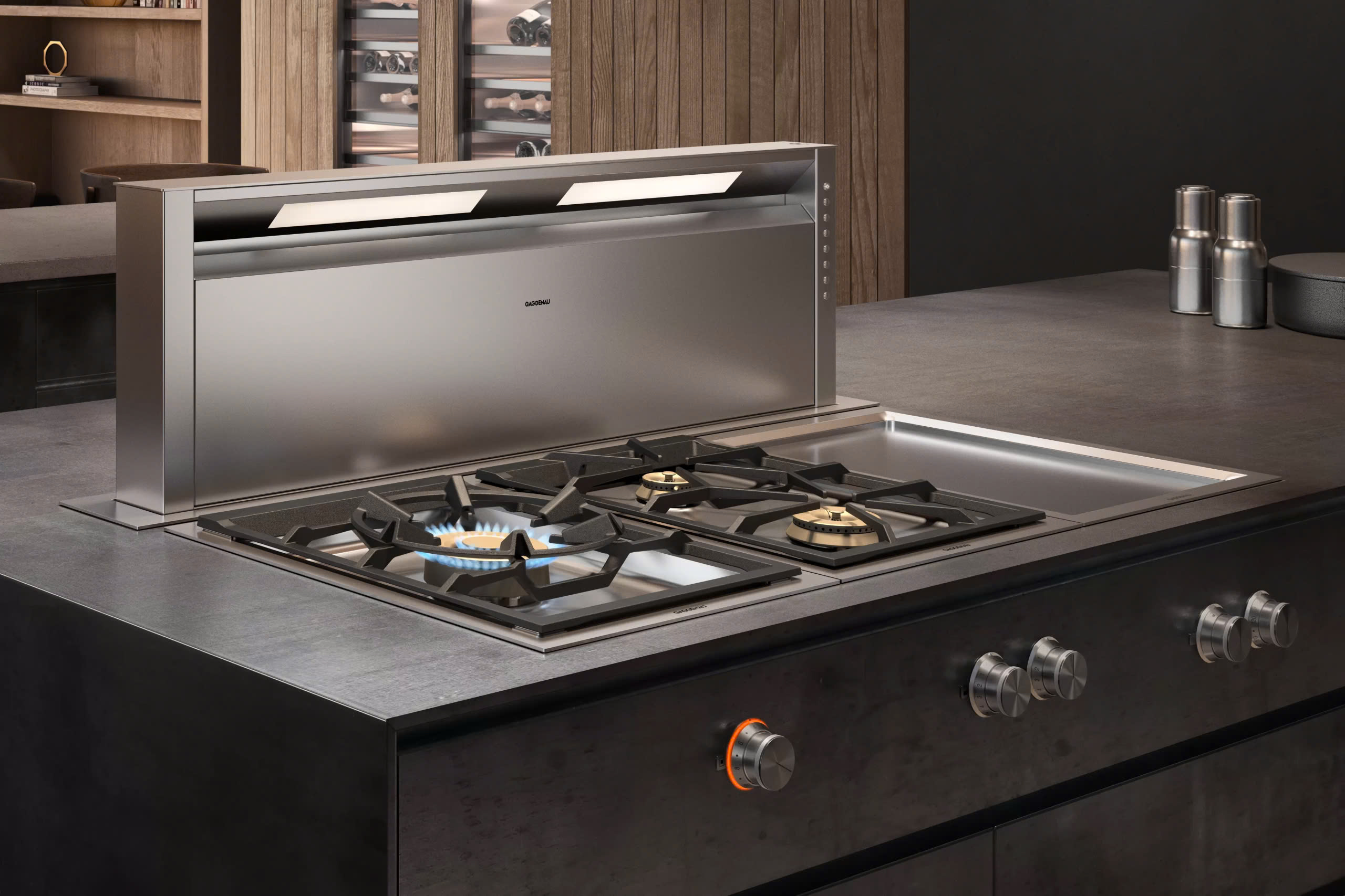 Bếp gas domino Gaggenau Series 400 | VG425115
