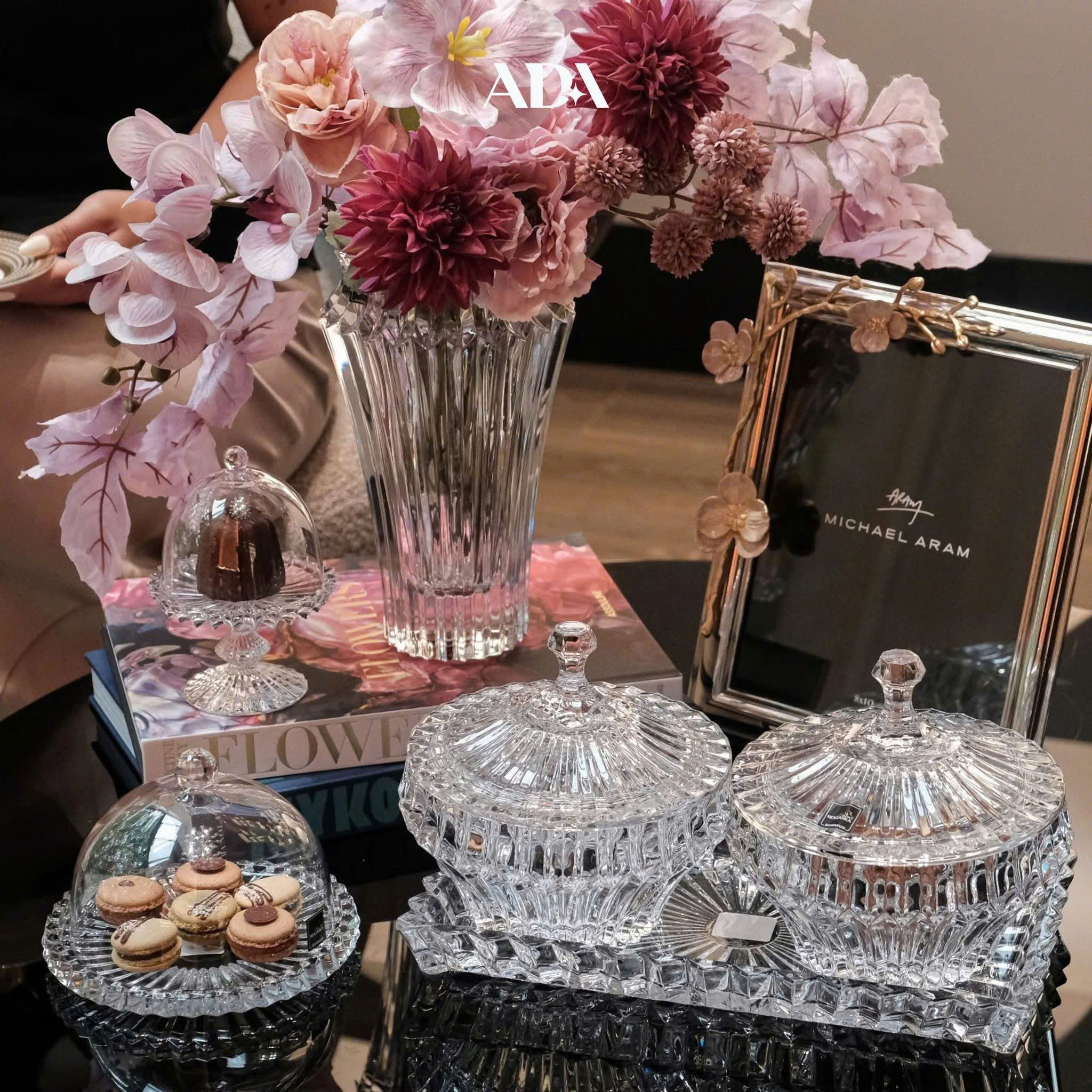 Thố pha lê Rogaska Crown Jewel | 19cm có nắp