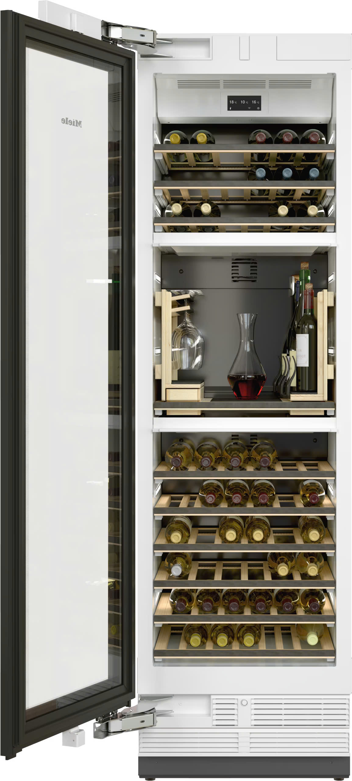 Tủ bảo quản rượu vang âm tủ Miele MasterCool | KWT 2672 ViS