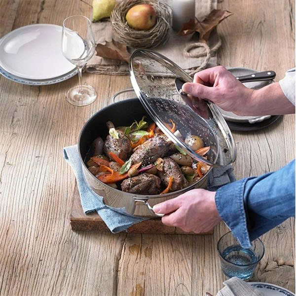 Nồi chảo chống dính WMF có nắp kính 28cm | 0761406380