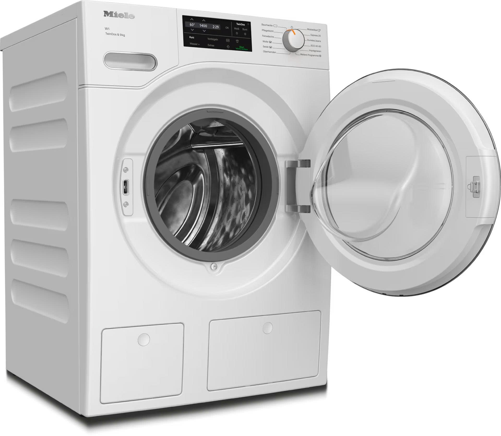 Máy giặt quần áo Miele TDos W1 9kg | WWG760WPS