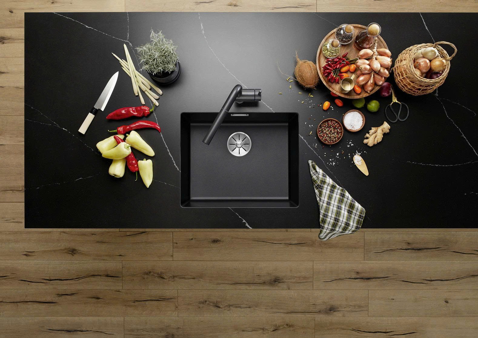 Chậu rửa bát Blanco Subline 500U | 525995