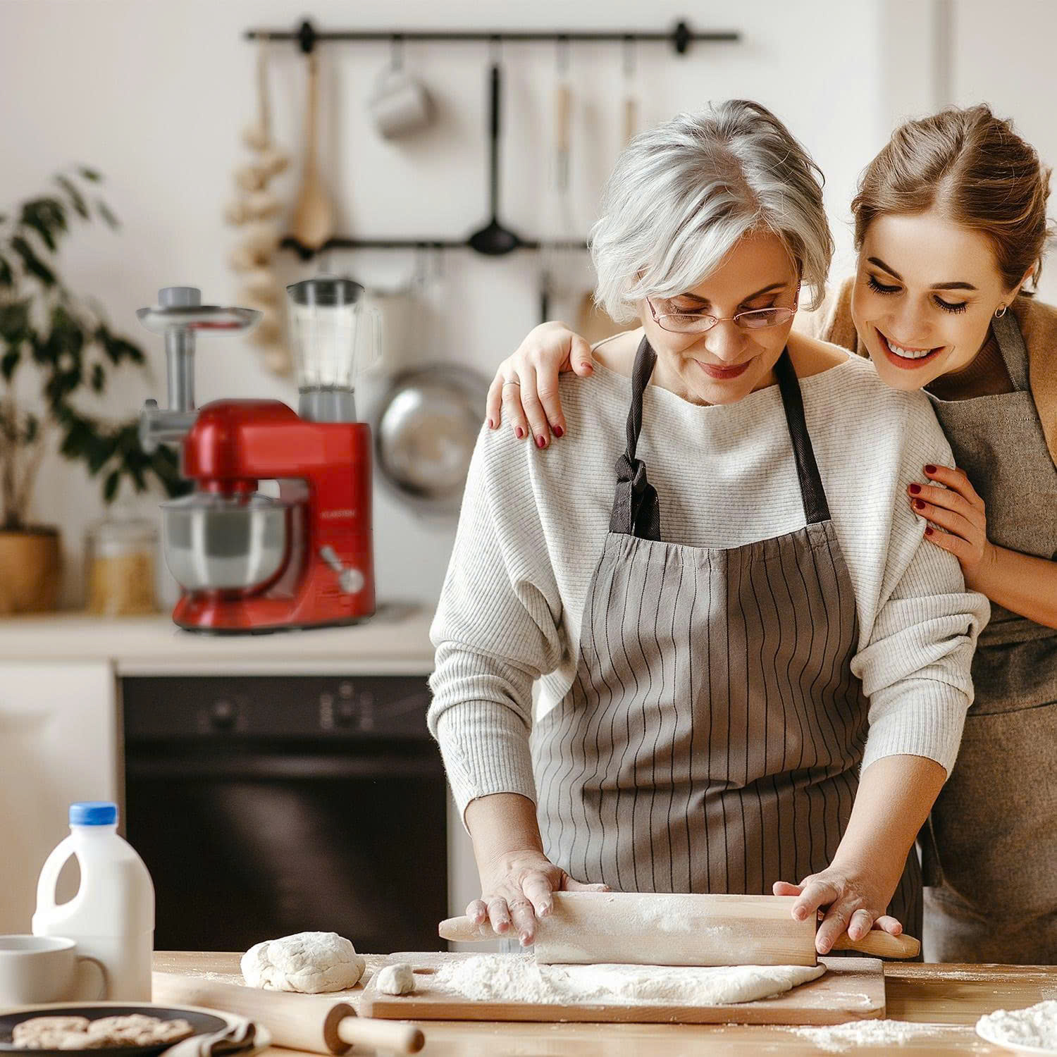 Máy làm bếp đa năng 3 in1  Klarstein Lucia Rossa 1300W | 10006254