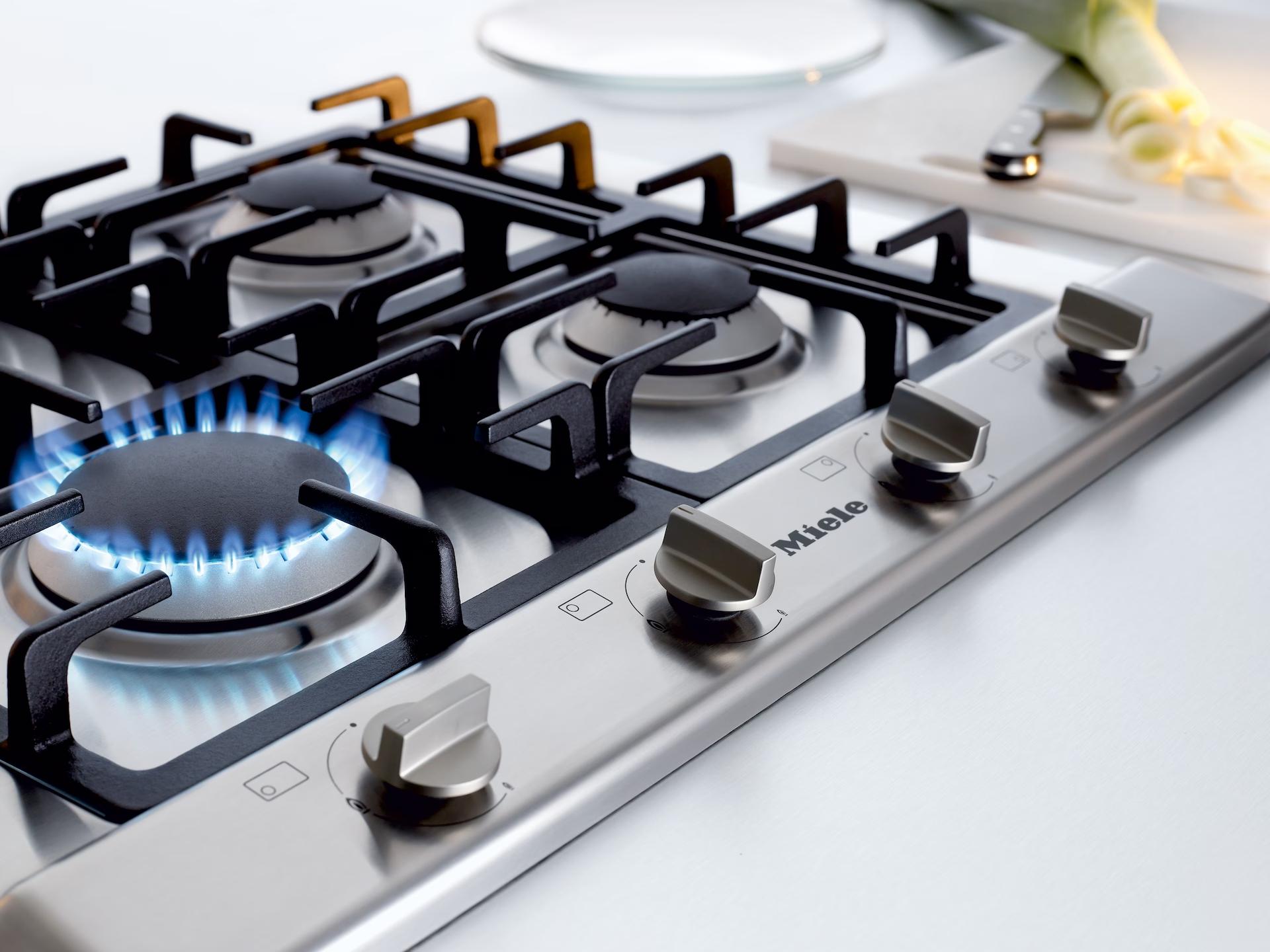 Bếp gas 4 vùng nấu Miele | KM 2010