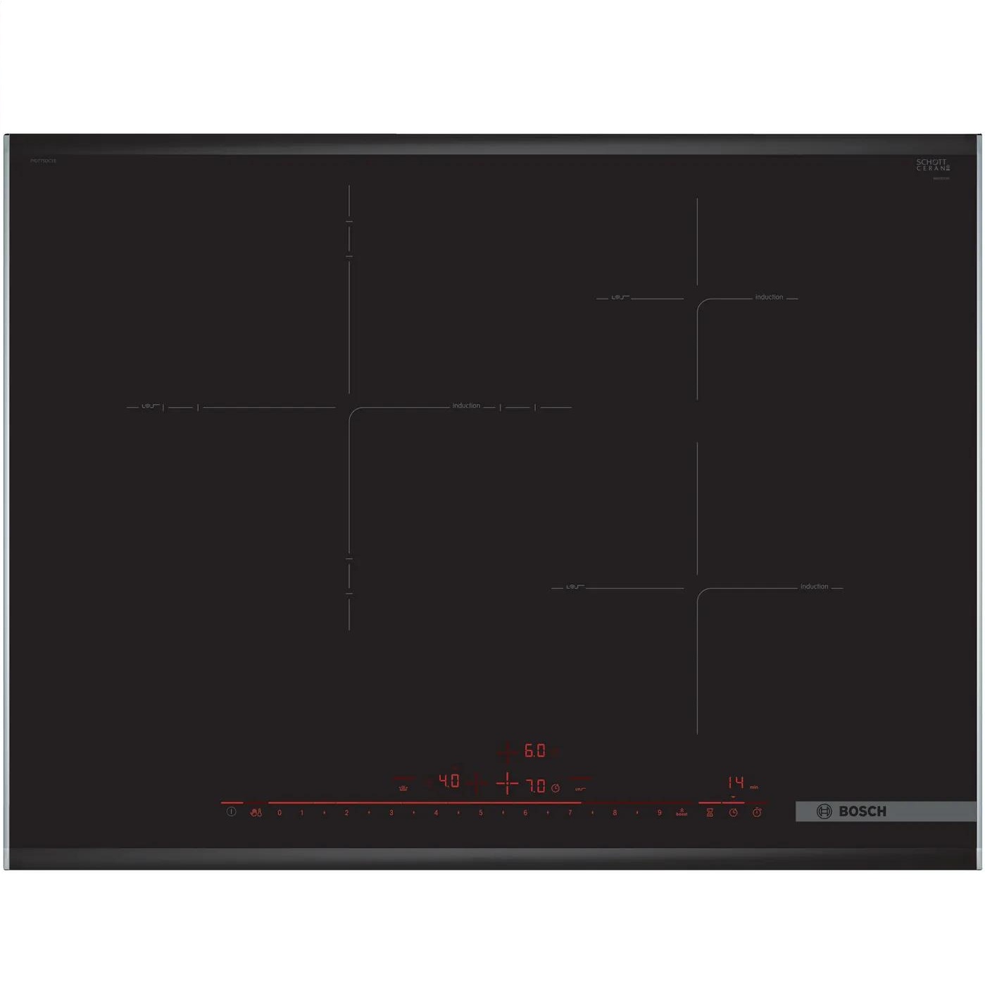 Bếp từ 3 vùng nấu Bosch Series 8 | PID775DC1E