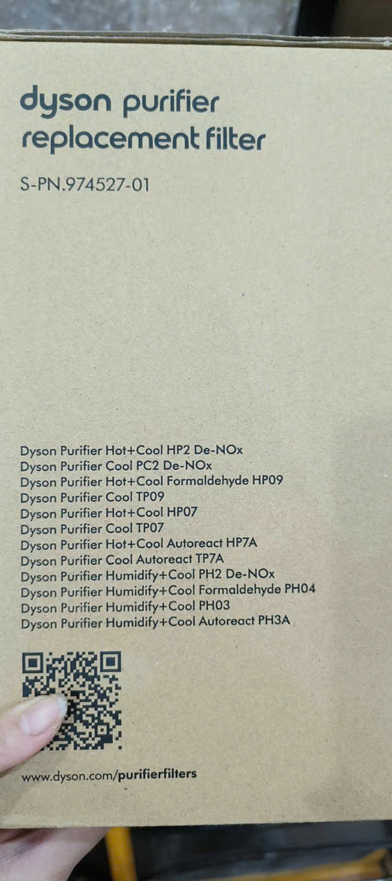 Màng lọc không khí cho quạt Dyson TP07 TP09 HP09 TP12 | 974527-01