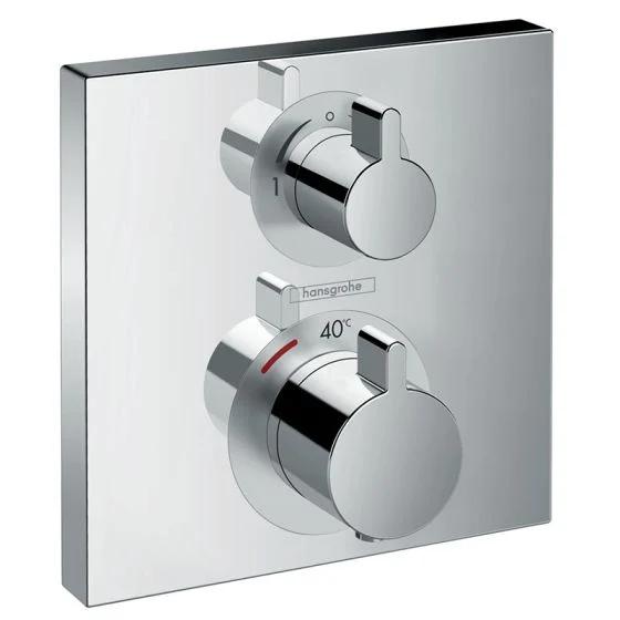 Mặt bộ trộn âm tường Hansgrohe Ecostat | 15714000