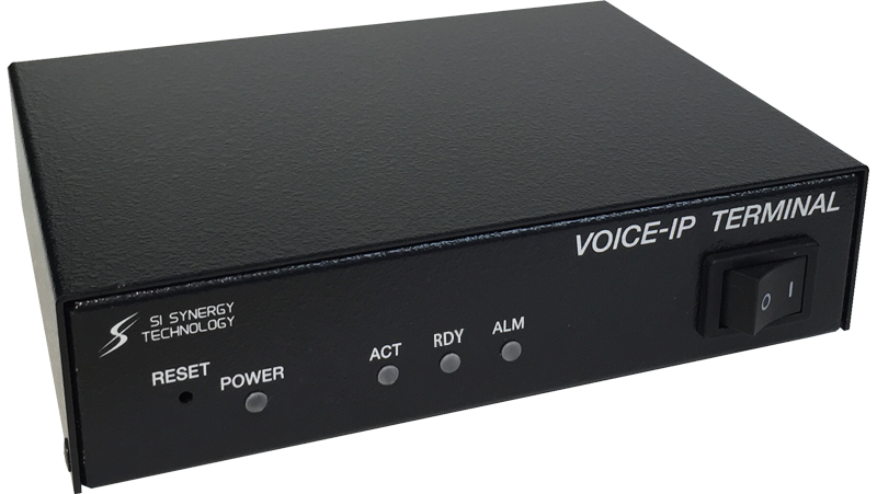 新型・産業用音声放送ネットワーク端末装置 VOICE-IP TERMINAL Ⅱ