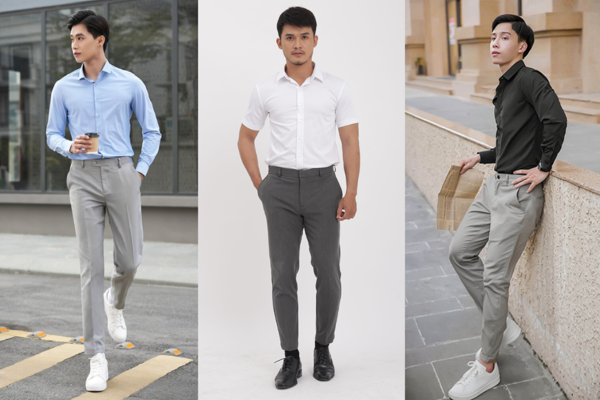HƯỚNG DẪN CÁCH CHỌN QUẦN TÂY NAM PHÙ HỢP VỚI TỪNG VÓC DÁNG