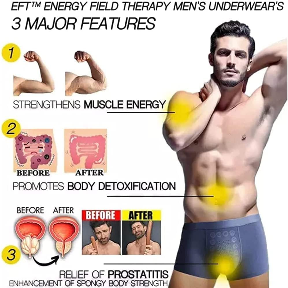 Quần lót nam EFT Energy-Field-Therapy (6 cái)