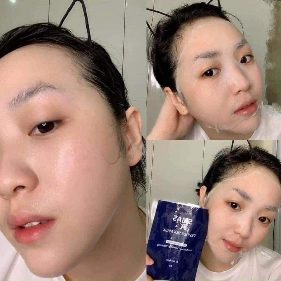 MẶT NẠ SMAS PEPTIDE SILK MASK 24HR HYDRATION BOOST