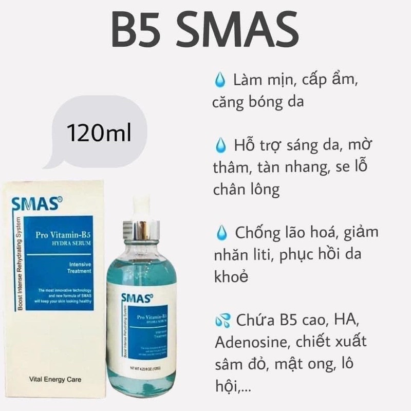 SERUM SMAS PRO VITAMIN B5 HYDRA SERUM