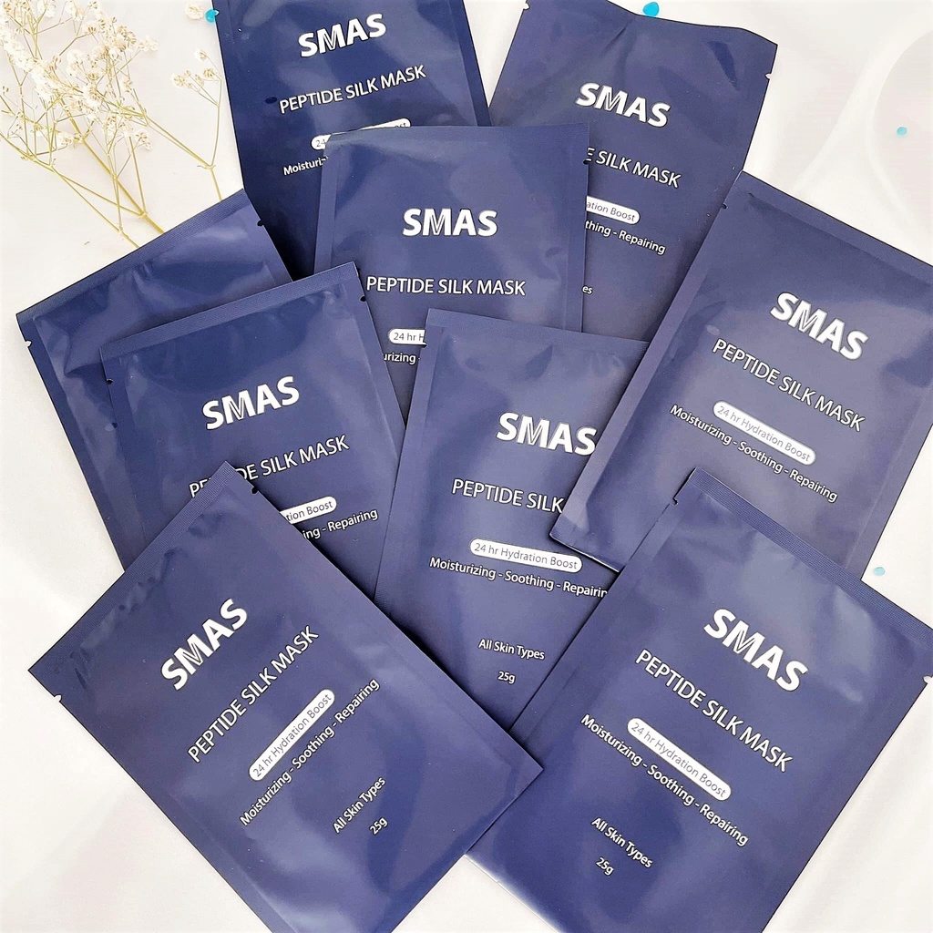 MẶT NẠ SMAS PEPTIDE SILK MASK 24HR HYDRATION BOOST