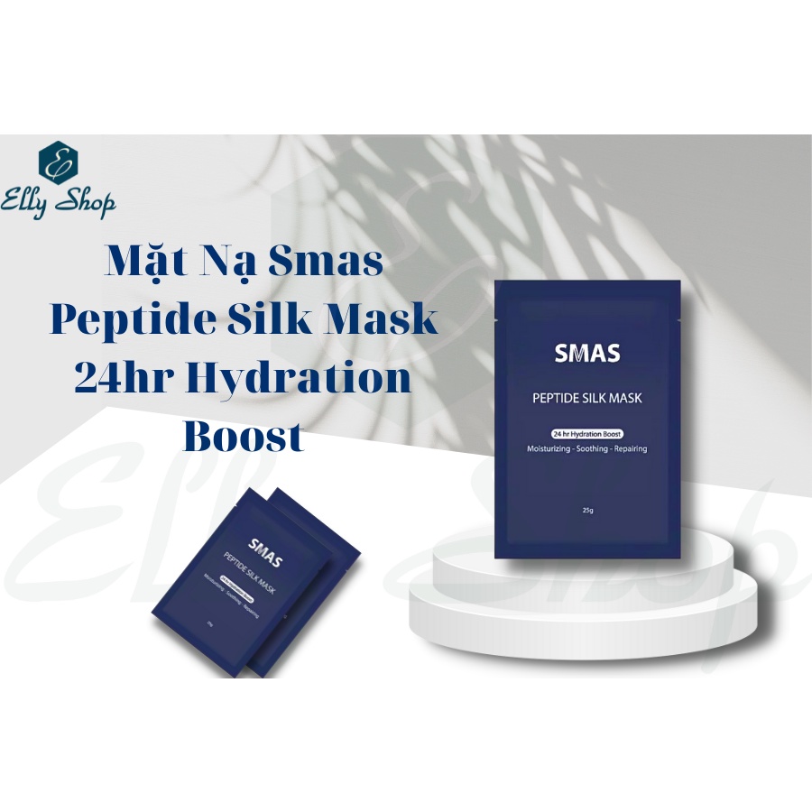 MẶT NẠ SMAS PEPTIDE SILK MASK 24HR HYDRATION BOOST