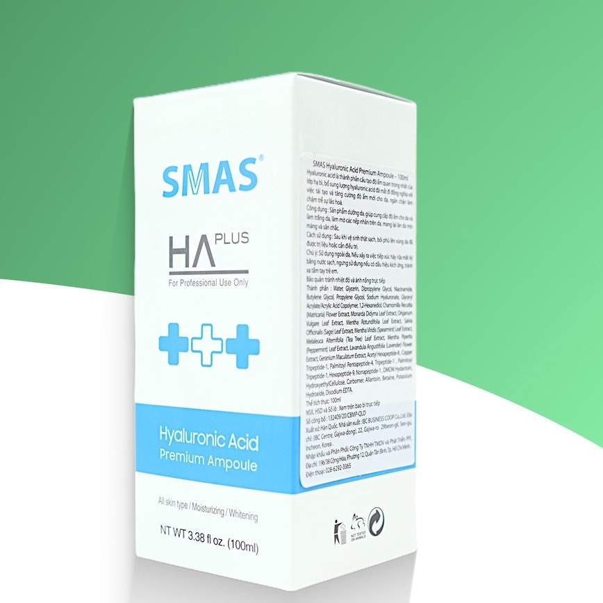TINH CHẤT SMAS HA PLUS - HYALURONIC ACID