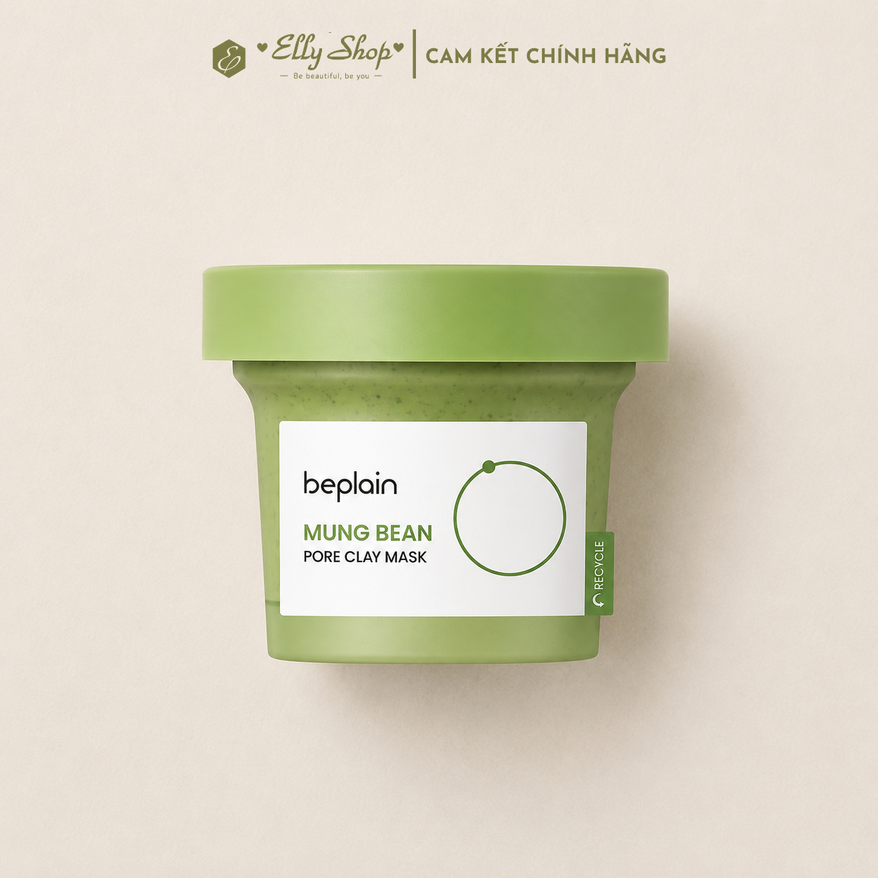 Mặt nạ đất sét Beplain Mung Bean Pore Clay Mask 120ml