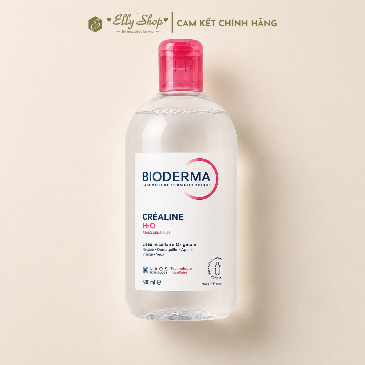 Tẩy trang Bioderma Sensibio H2O Micellar Water 500ml