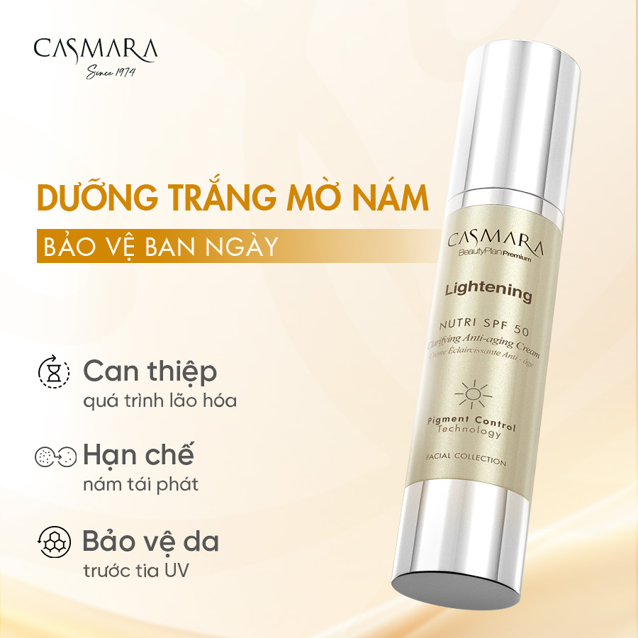 Kem Dưỡng Ngày Casmara Lightening Clarifying Anti-Aging Cream 50ml