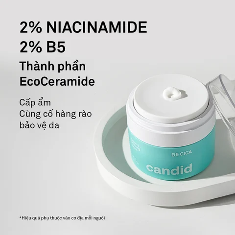 Kem Dưỡng Candid B5 Phục Hồi, Làm Dịu Da Cica Repair & Soothing Cream