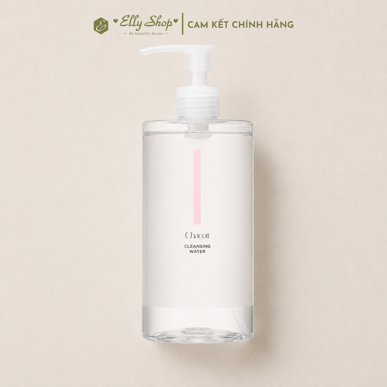 Nước Tẩy Trang Chacott For Professionals Cleansing Water 500ml - Dành cho da nhạy cảm