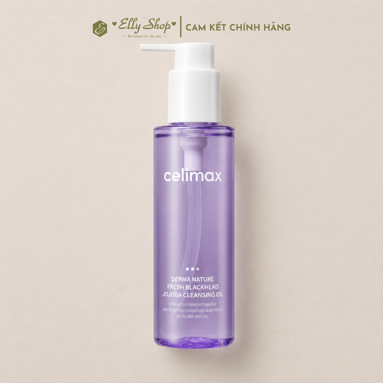 Dầu Tẩy Trang Celimax Derma Nature Fresh Blackhead Jojoba Cleansing Oil (150ml) - Làm Sạch Sâu, Giảm Mụn Đầu Đen