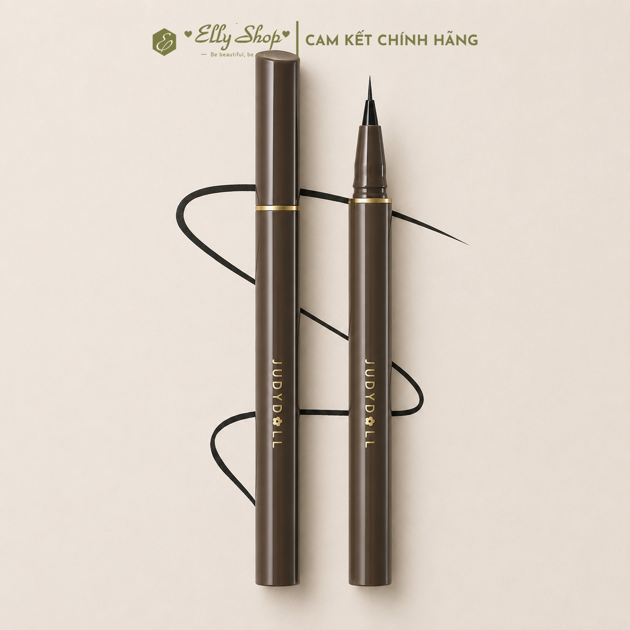 Bút Kẻ Mắt Nước Judydoll Slim Liquid Eyeliner Đầu Siêu Mảnh, Chống Nước 0.4g