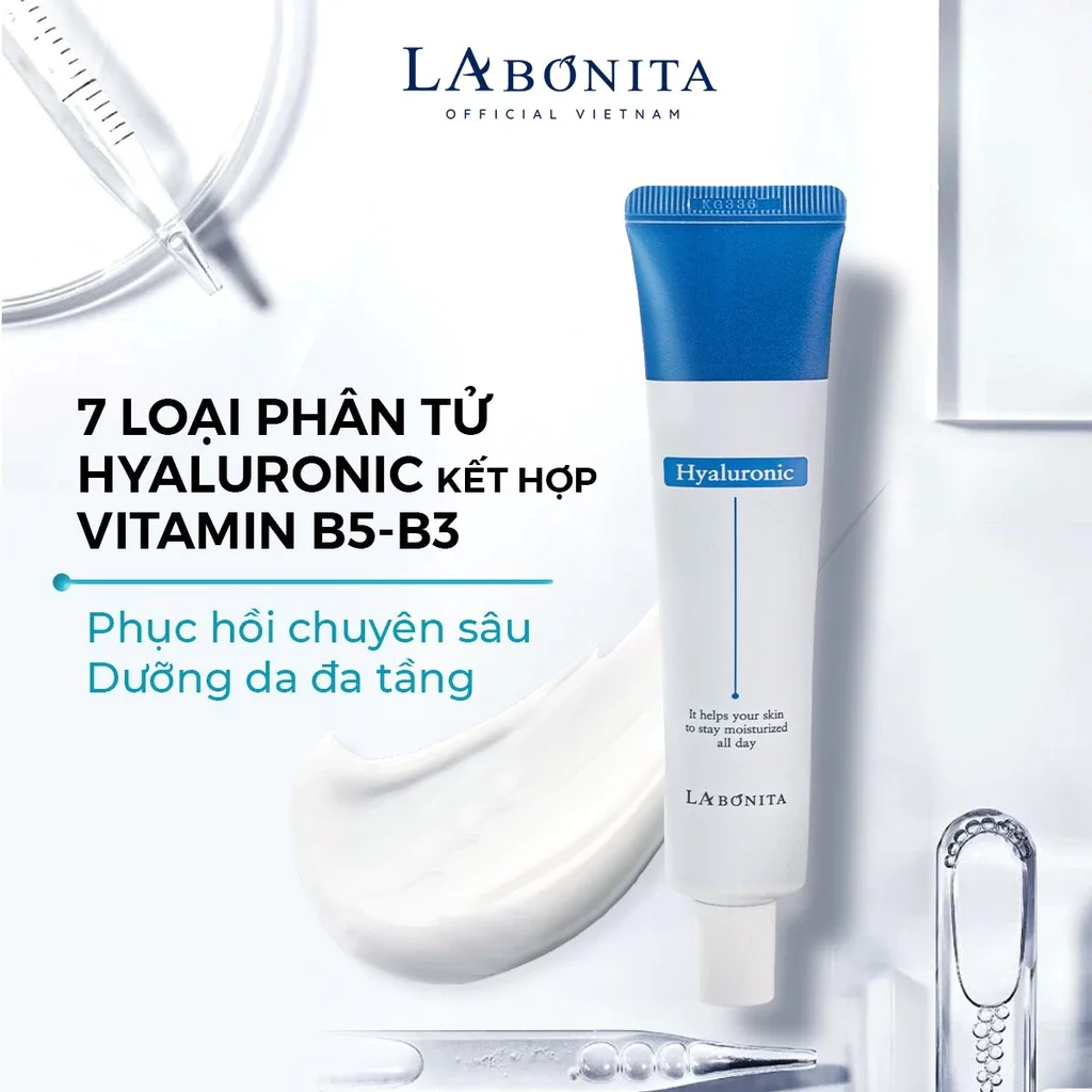 Kem Dưỡng La Bonita Hyaluronic Acid Cream - Cấp Ẩm Chuyên Sâu, Phục Hồi Da