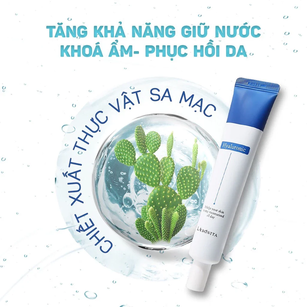 Kem Dưỡng La Bonita Hyaluronic Acid Cream - Cấp Ẩm Chuyên Sâu, Phục Hồi Da