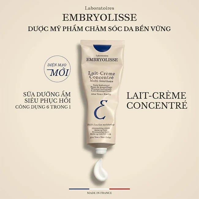 Kem Dưỡng Ẩm Embryolisse Lait Crème Concentré Giúp Phục Hồi Da