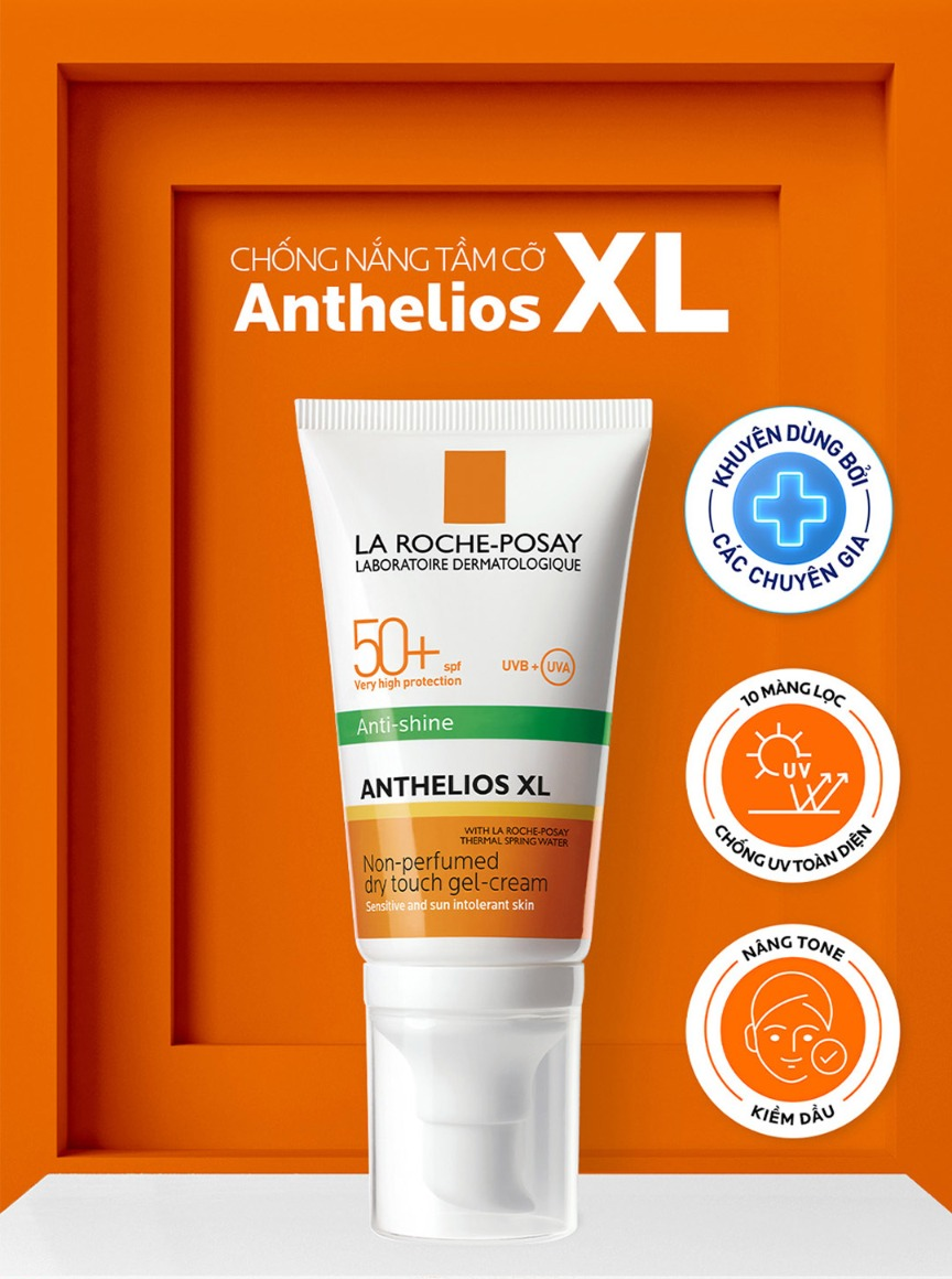 Kem Chống Nắng La Roche-Posay Anthelios XL Dry Touch Gel-Cream SPF 50+ 50ml