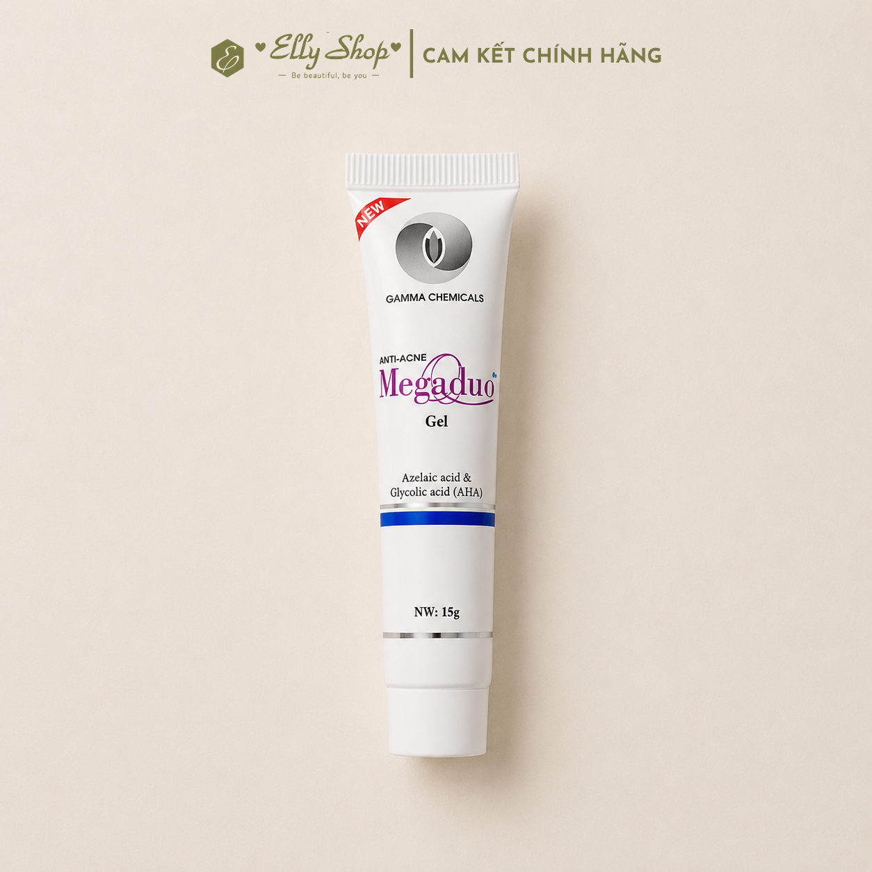 Gel Megaduo Giảm Mụn, Mờ Thâm Azelaic Acid + AHA 15g
