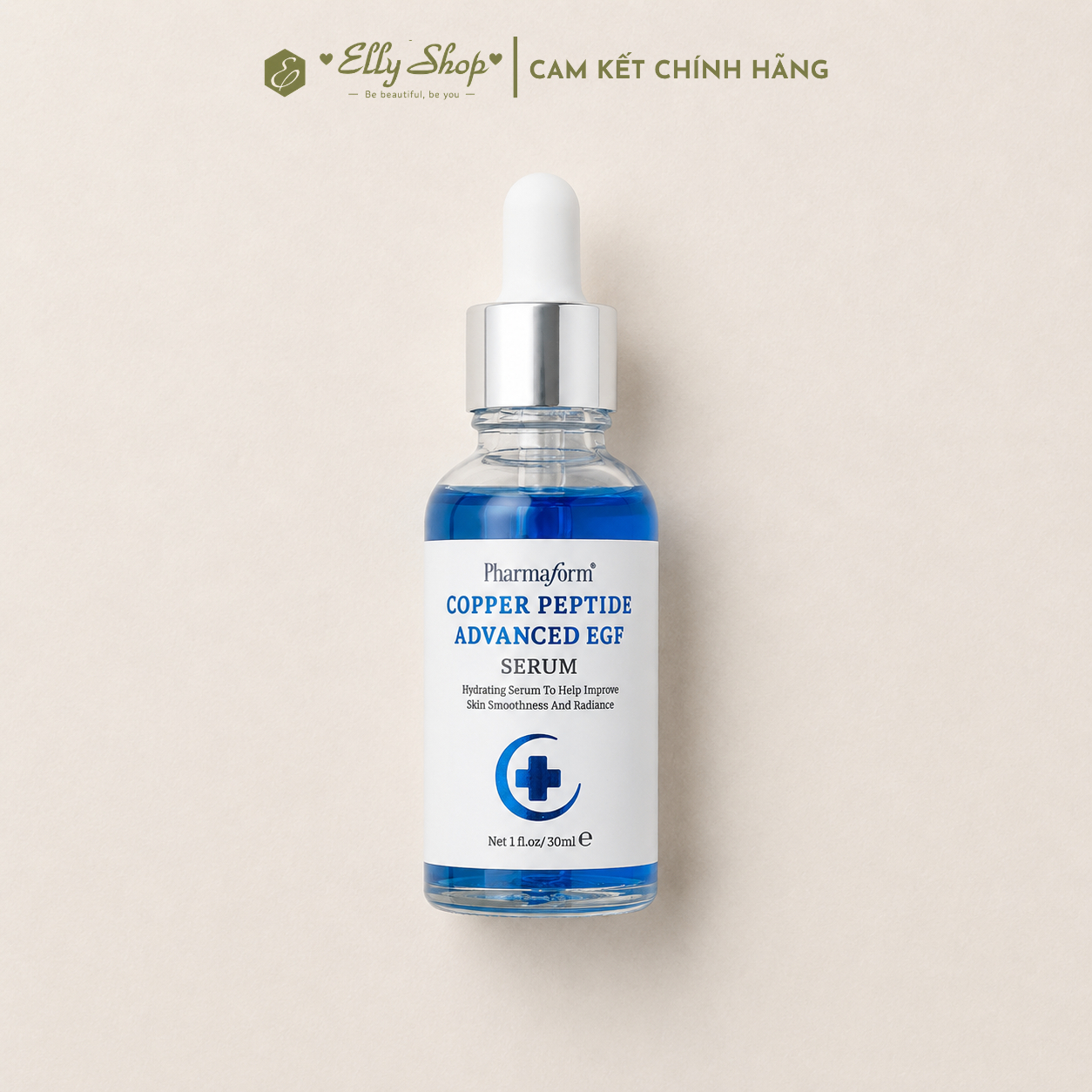 Tinh Chất Pharmaform Copper Peptide 30ml - Phục Hồi, Trẻ Hóa & Làm Dịu Da