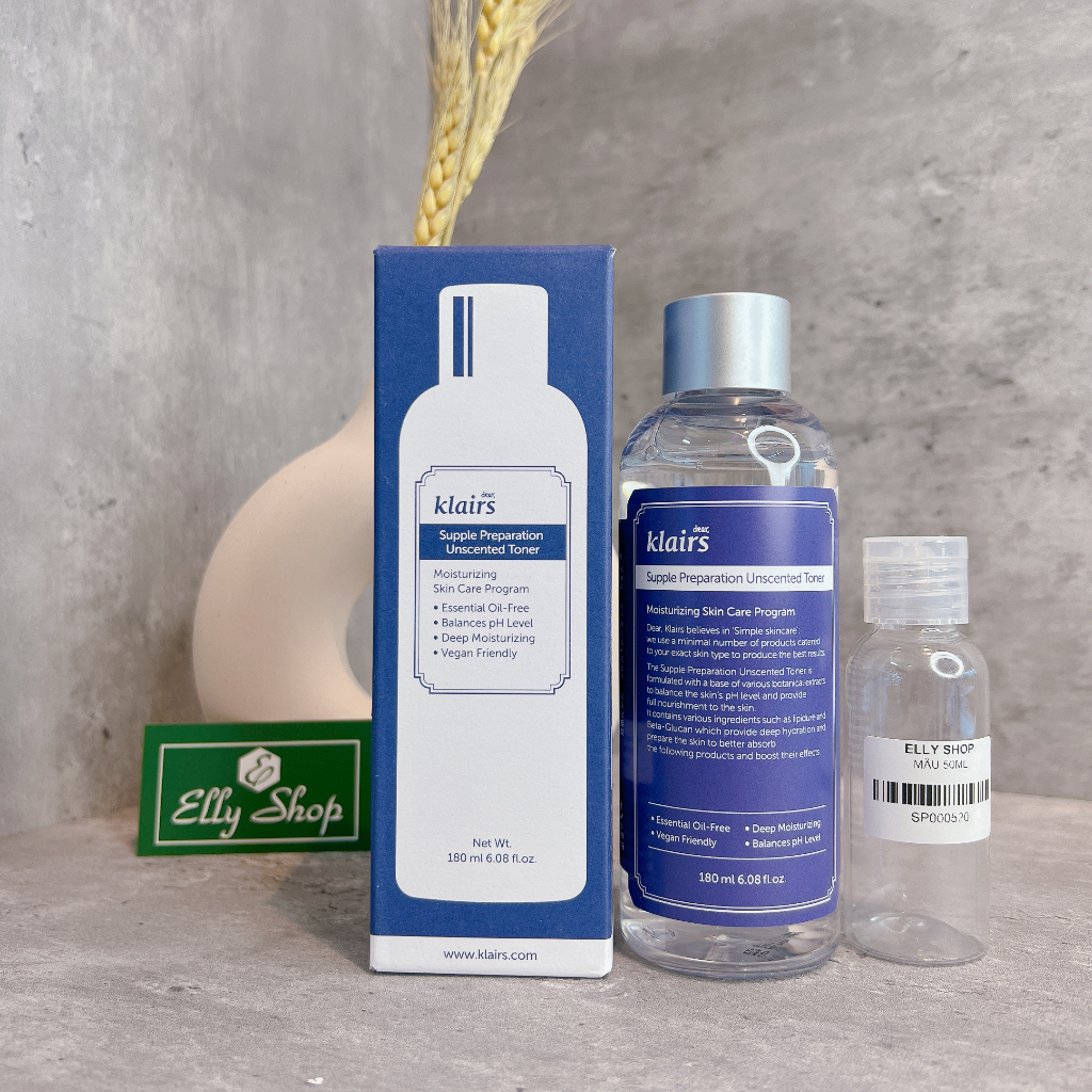TONER KLAIRS UNSCENTED KO MÙI