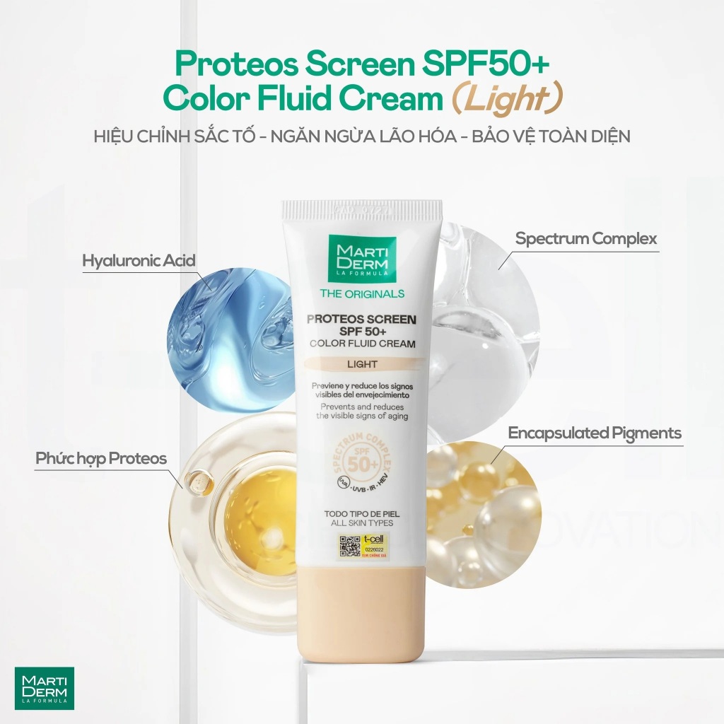 KCN MARTIDERM LIGHT COLOR FLUID