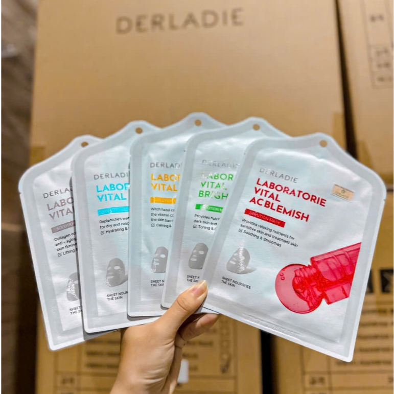 MẶT NẠ DERLADIE LABORATORIE SOLUTION MASK