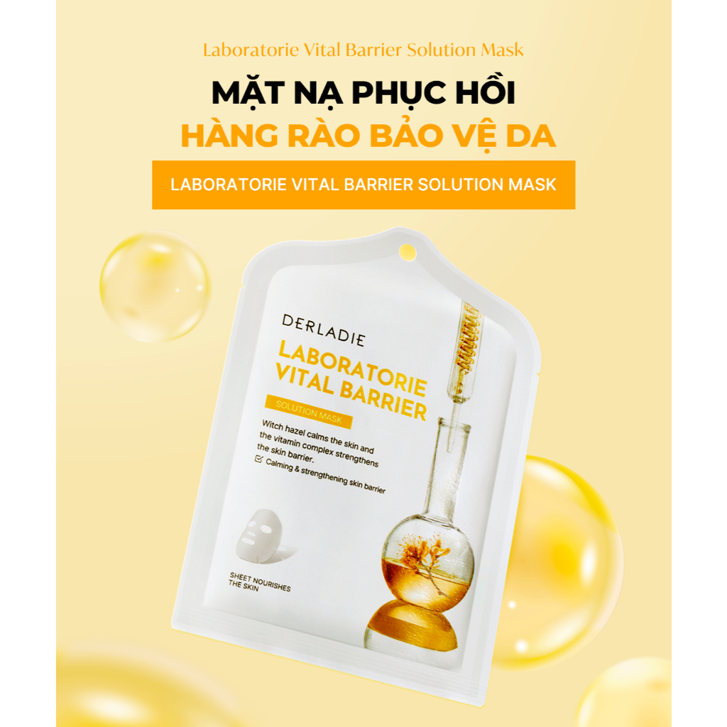 MẶT NẠ DERLADIE LABORATORIE SOLUTION MASK