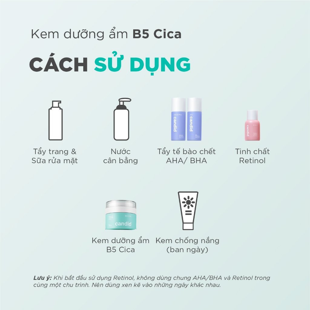 CANDID B5 CICA REPAIR & SOOTHING CREAM