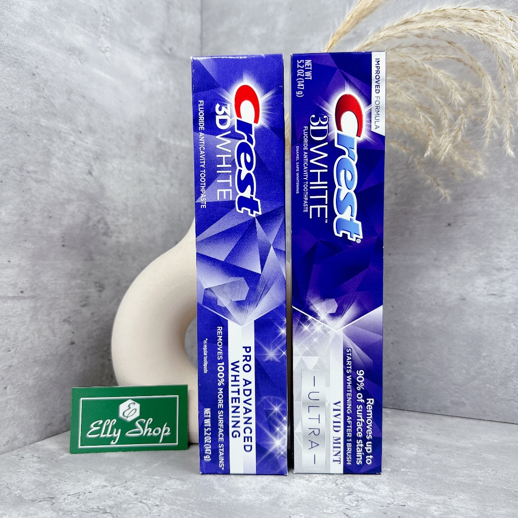 KEM ĐÁNH RĂNG CREST 3D WHITE ADVANCED TRIPLE WHITENING - 158G