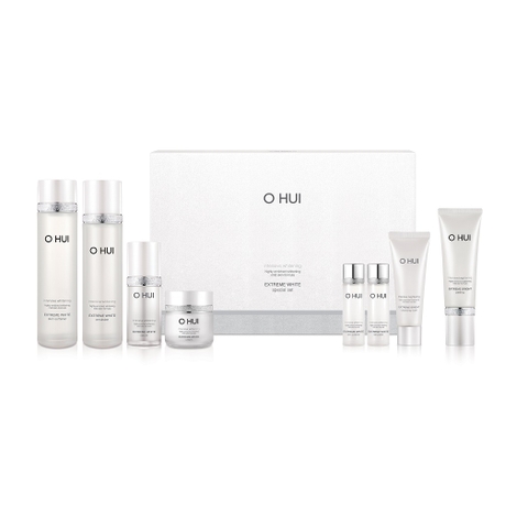 Set Dưỡng Trắng Da OHUI Extreme White Set 6pcs Special Set