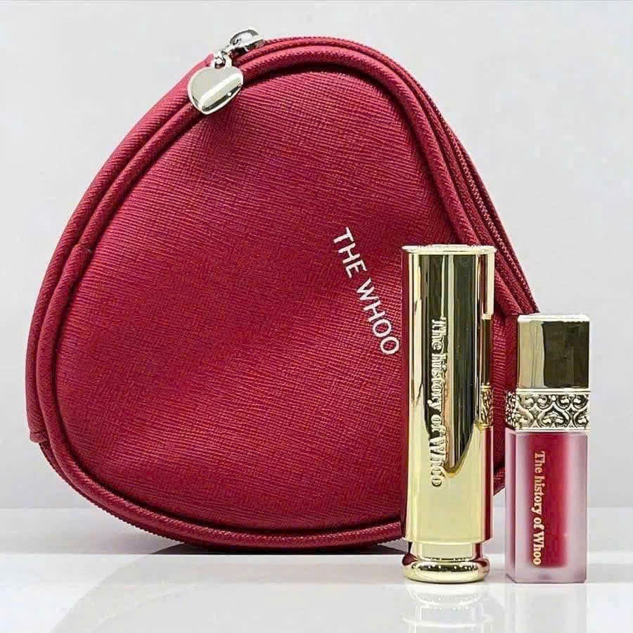 Bộ Son Dưỡng Môi Đông Y Whoo Mi Glow Lip Balm Set - Sắc môi căng mọng, tươi hồng tự nhiên