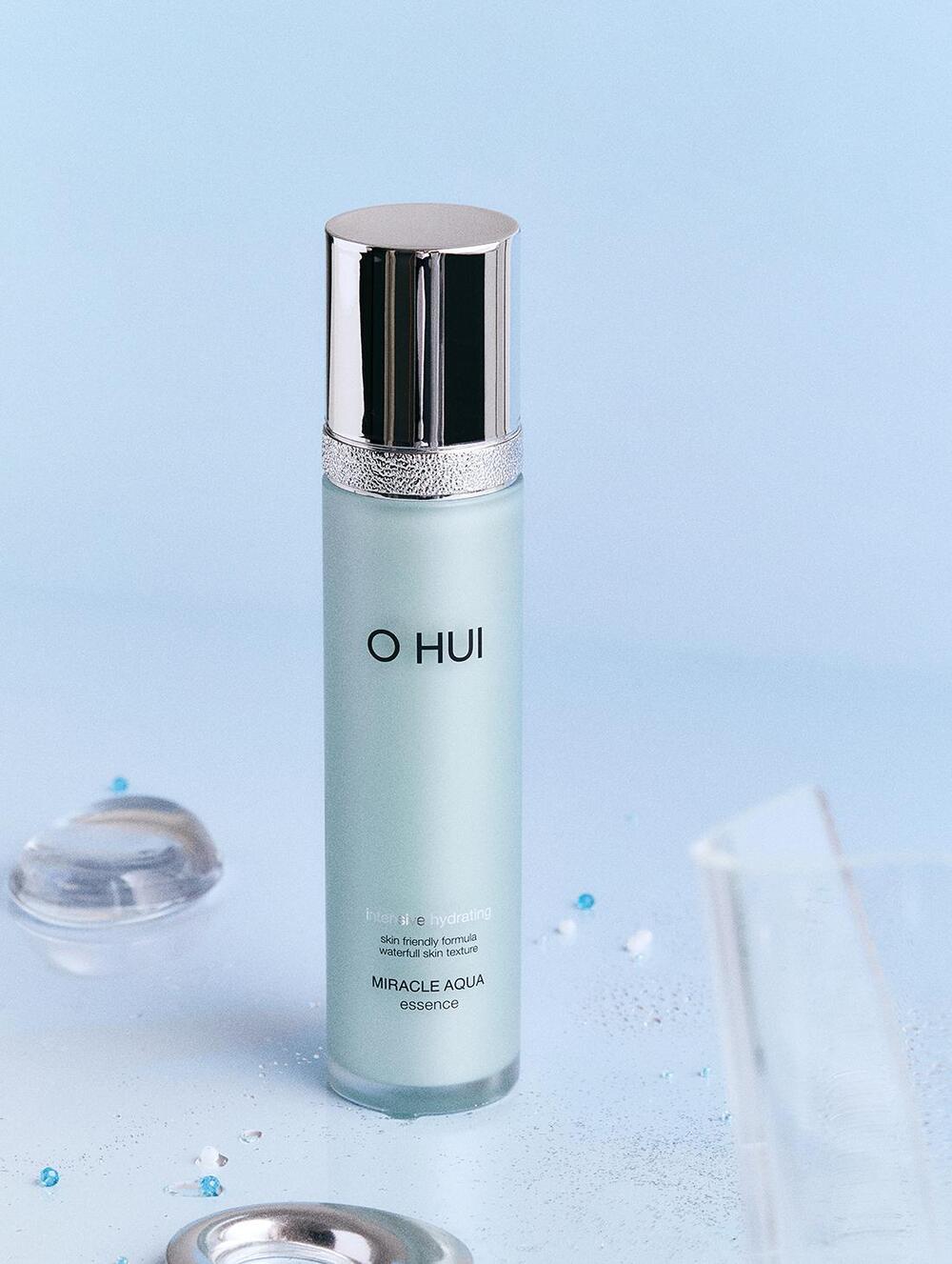 💦💦💦𝐒𝐞𝐭 𝐎𝐡𝐮𝐢 𝐀𝐪𝐮𝐚 - Nước hoa hồng và sữa dưỡng Ohui xanh cấp nước - kiểm soát bã nhờn - giảm mụn - dưỡng ẩm chống lão hoá nước 💦 💦💦