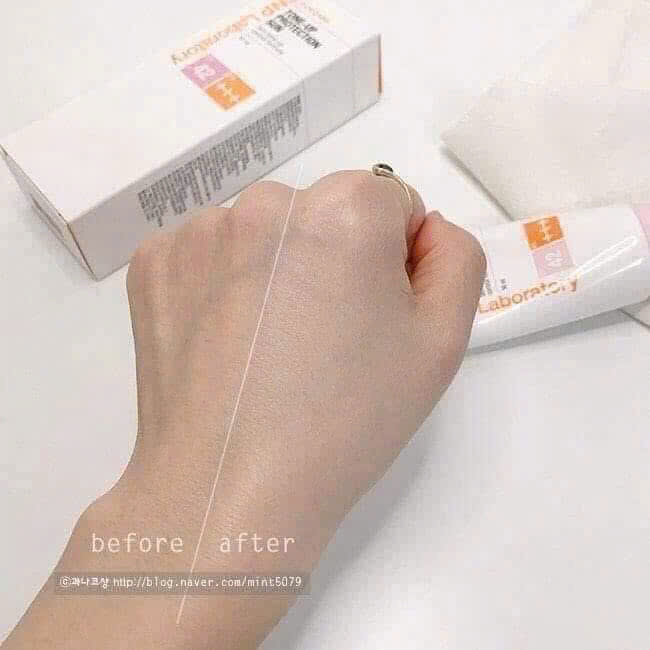 Set Kem Chống Nắng Nâng Tone CNP Laboratory Tone-Up Protection Sun SPF42 PA+++50ml + 31ml
