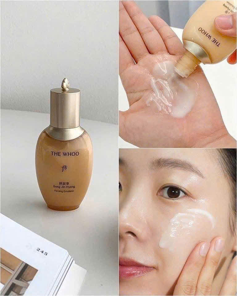 Set Dưỡng Da Chống Lão Hóa Đông Y The Whoo Gongjinhyang Firming Trial