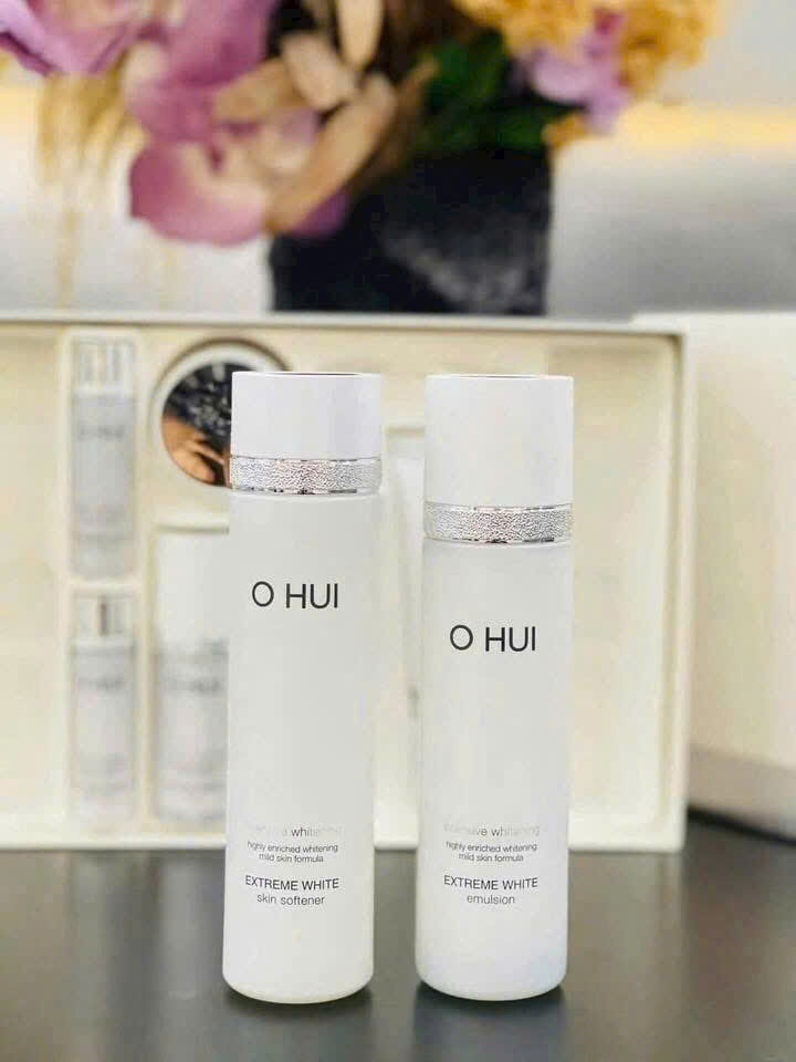 Set Dưỡng Trắng Da OHUI Extreme White Set 6pcs Special Set
