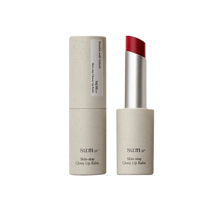 Son Dưỡng Môi Thuần Chay Su:m37 Skin Stay Glossy Lip Balm