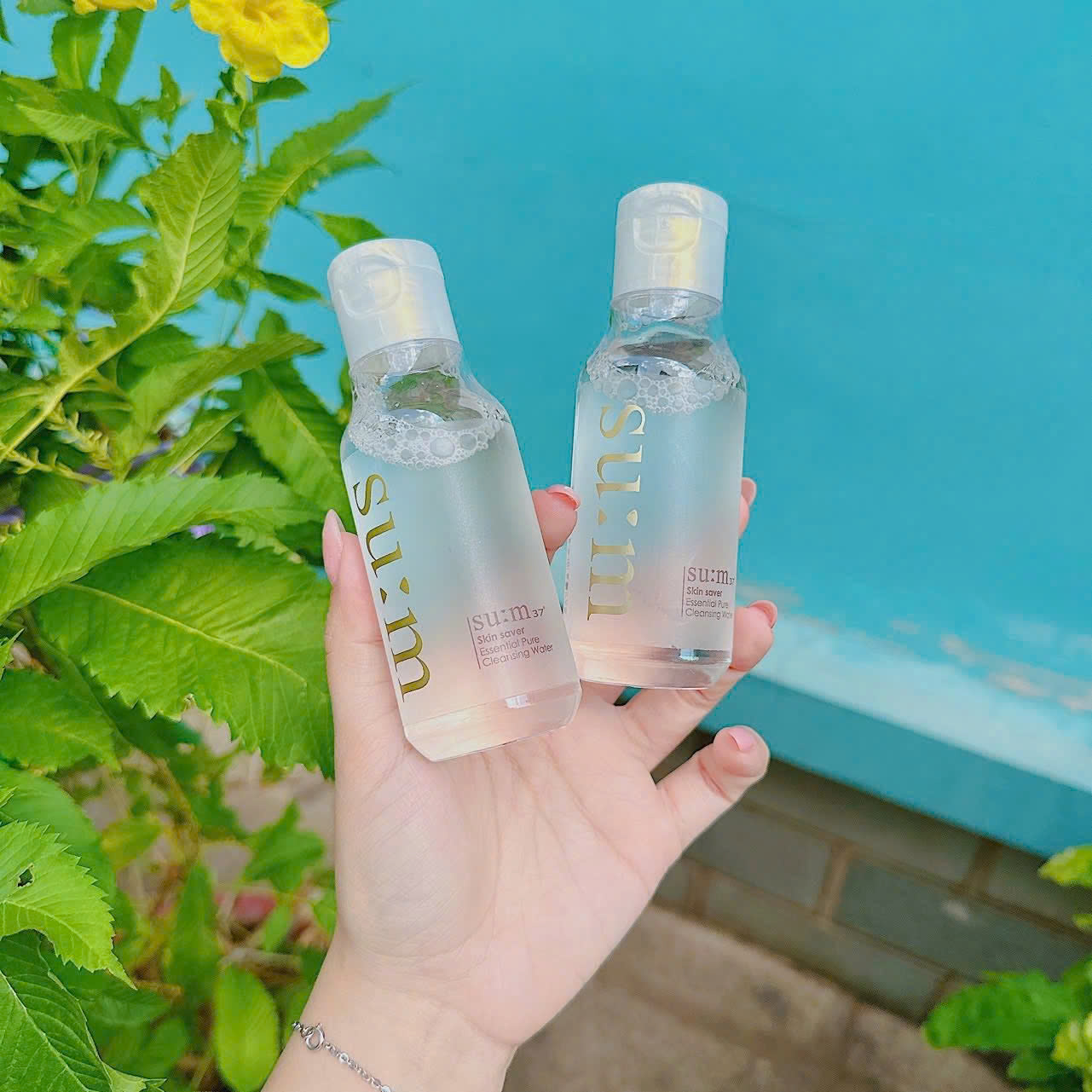 Set 3 Chai Nước Tẩy Trang Làm Sạch 3 trong 1 Su:m37 Skin Saver (Tổng 600ml)