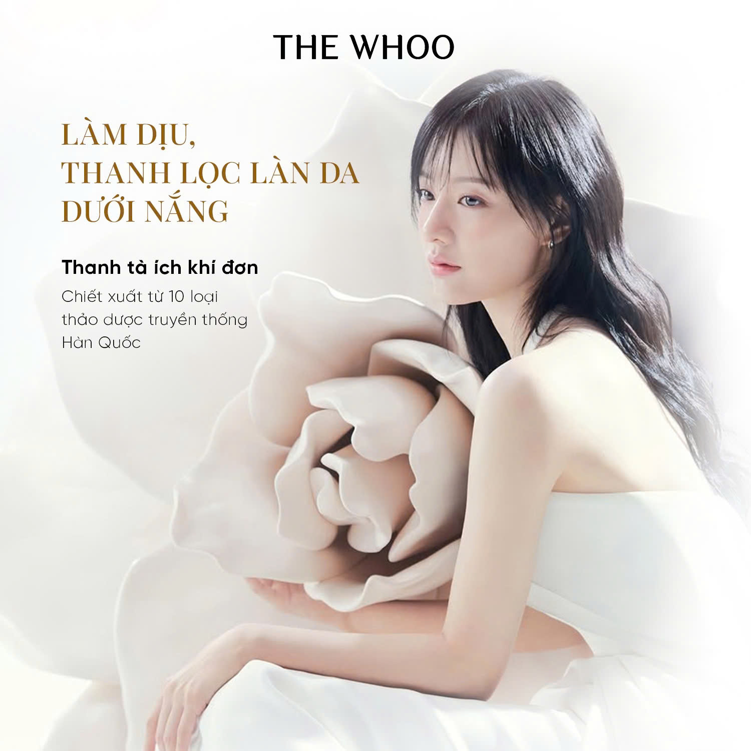 Set Kem Chống Nắng Whoo Đỏ THE WHOO UV Ultimate Red Vitamin Sunscreen SPF50+/PA++++ nuôi dưỡng và bảo vệ da toàn diện.