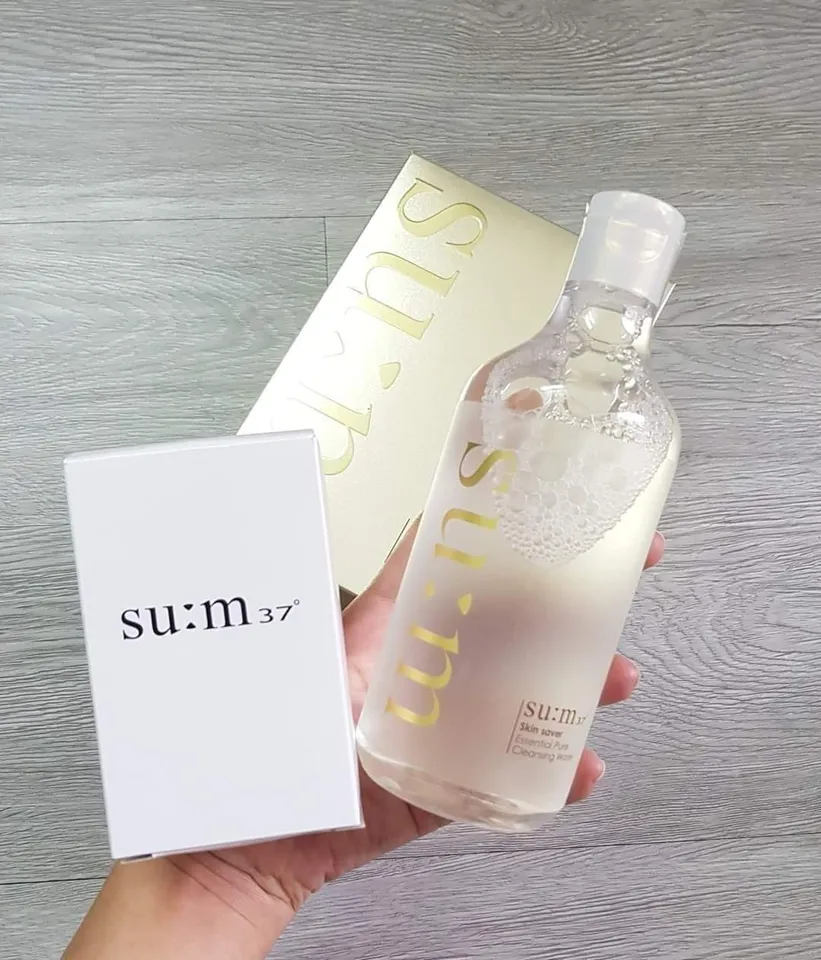 Nước Tẩy Trang Làm Sạch 3 trong 1 Su:m37 Skin Saver 400ml