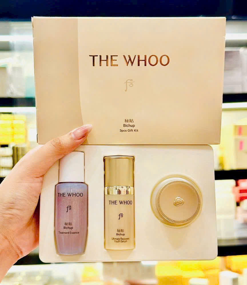 Bộ dưỡng tái sinh và phục hồi da Whoo Bichup Special Gift Kit 3sp.