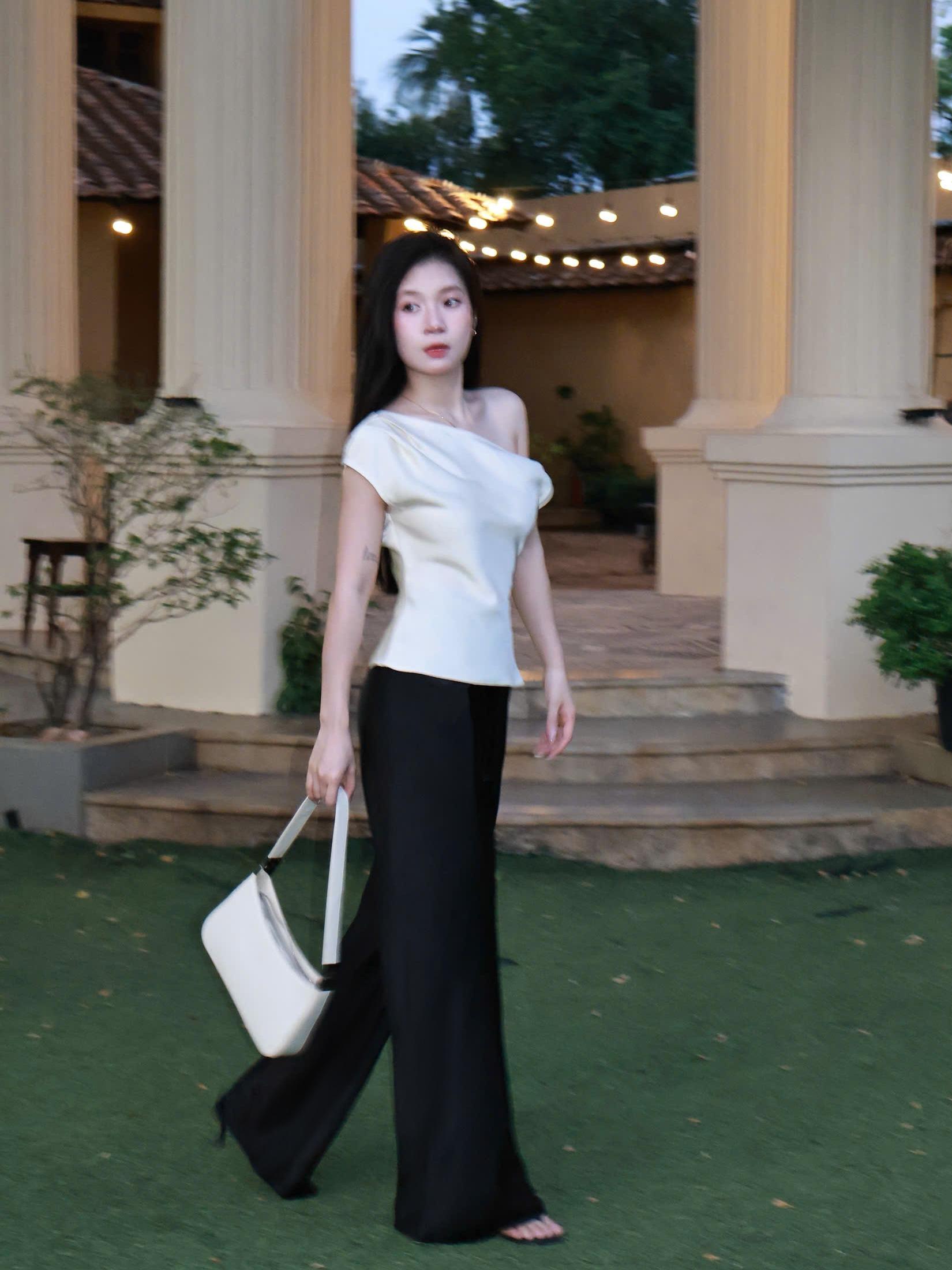 |QUA-001| Quần Lụa Ống Suông Rộng Hàn Châu